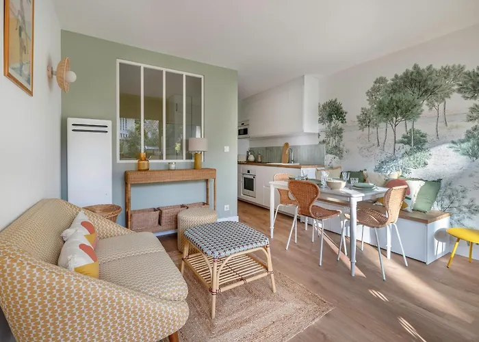 à 220m De La Plage, Avec Terrasse Pour 3